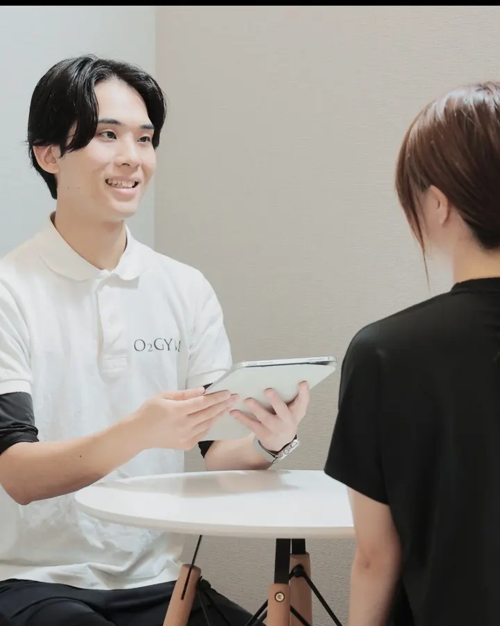 トレーナーとのカウンセリング